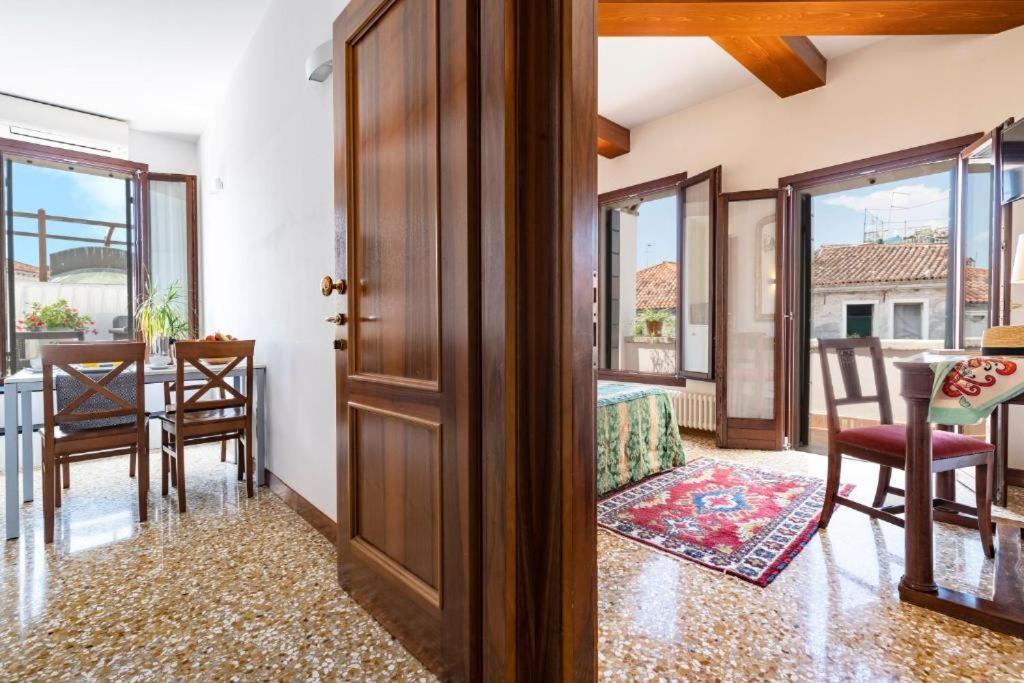 Two-Bedroom Apartment with Terrace and Canal View
